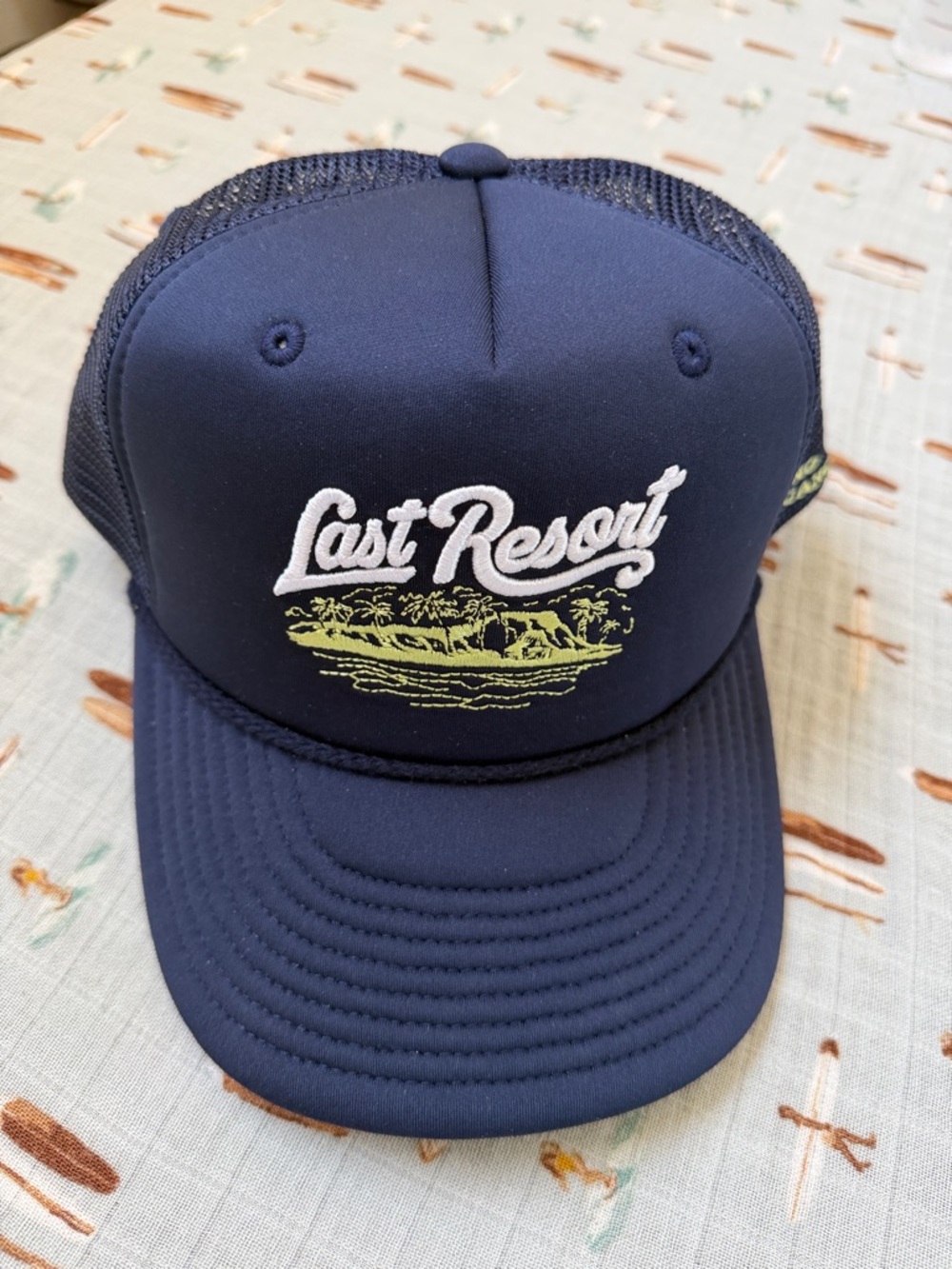 Hemlock Navy Trucker Hat -